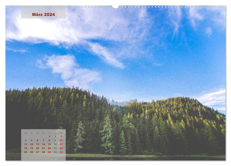 Ein Frühling in Kärnten (CALVENDO Wandkalender 2024)