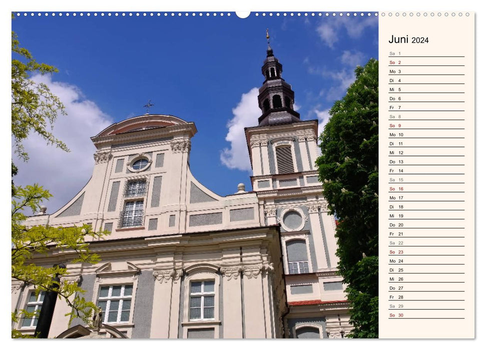 Breslau - Schlesiens Herz an der Oder (CALVENDO Premium Wandkalender 2024)