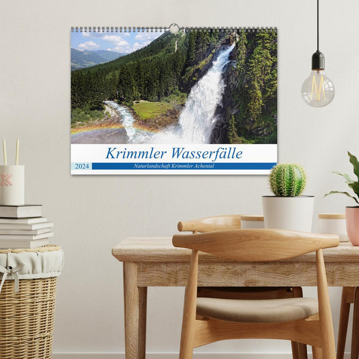 Krimmler Wasserfälle - Naturlandschaft Krimmler Achental (CALVENDO Wandkalender 2024)