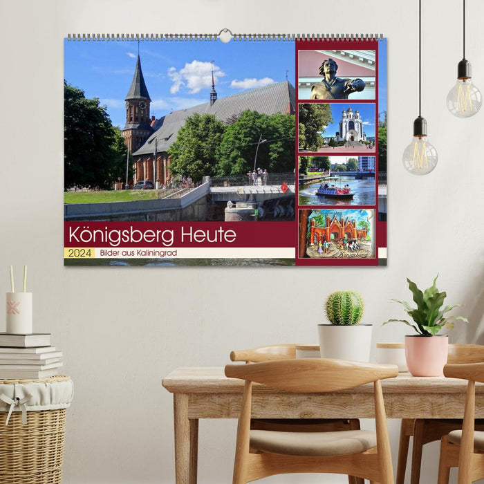 KÖNIGSBERG AUJOURD'HUI - Photos de Kaliningrad (Calendrier mural CALVENDO 2024) 