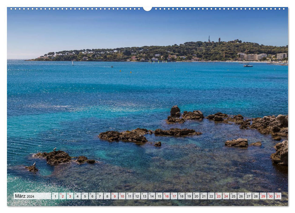 ANTIBES Idyllische Impressionen (CALVENDO Wandkalender 2024)