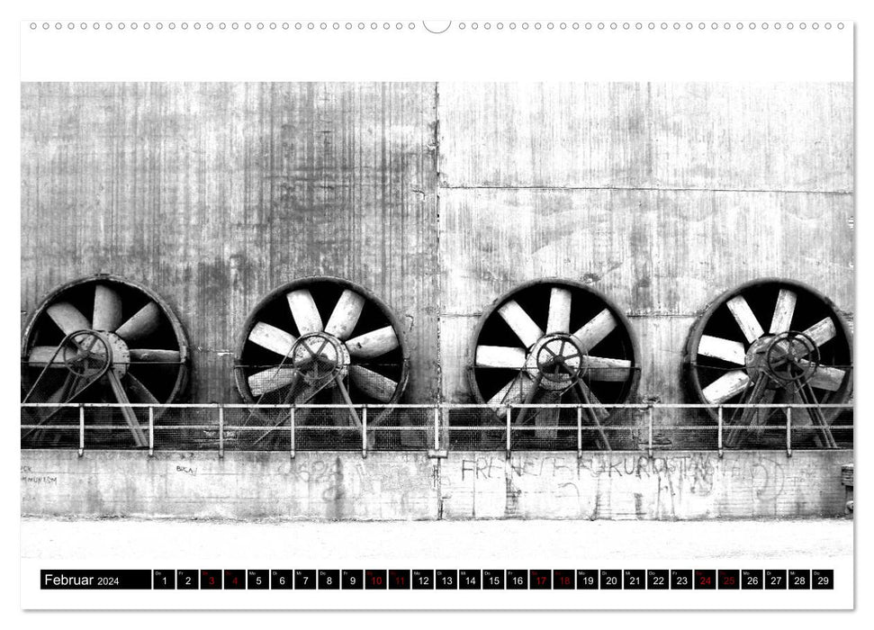 LaPaDu-Hüttenwerk Duisburg (CALVENDO Premium Wandkalender 2024)