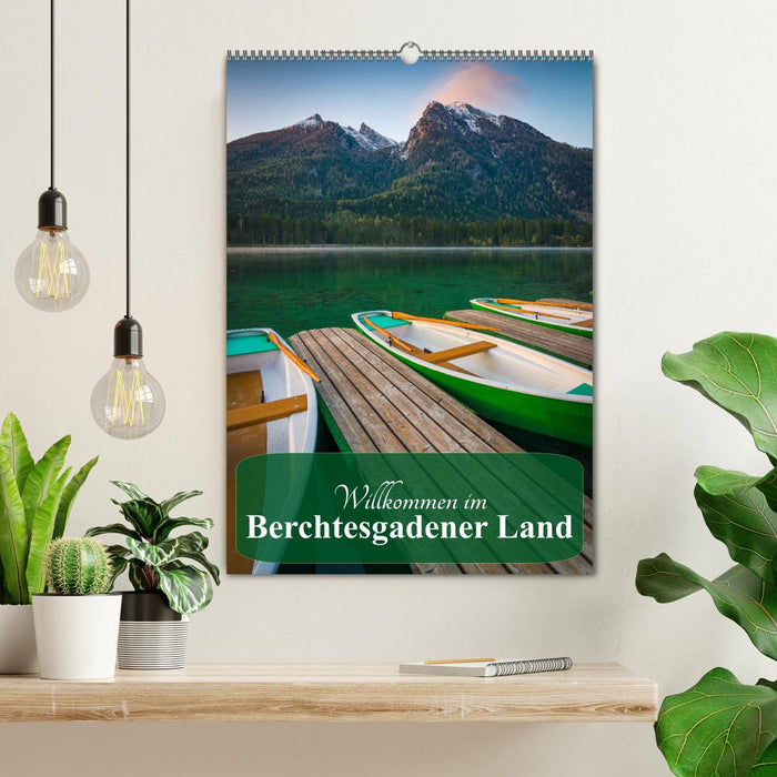 Bienvenue au pays de Berchtesgaden (calendrier mural CALVENDO 2024) 