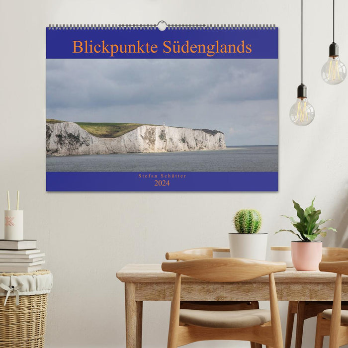 Viewpoints of southern England (CALVENDO wall calendar 2024) 