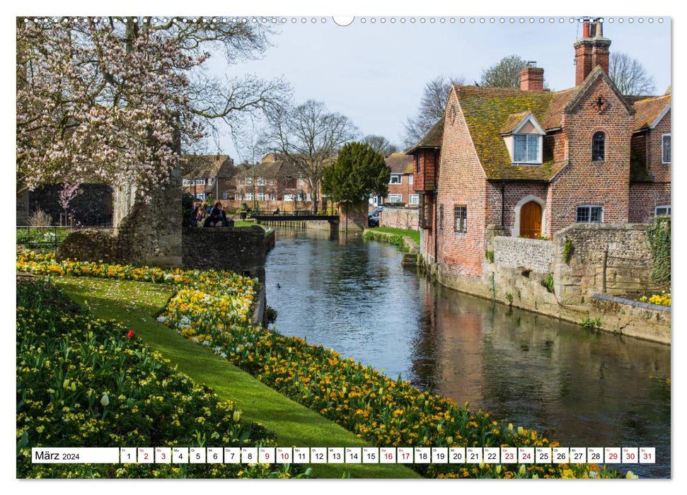 Viewpoints of southern England (CALVENDO wall calendar 2024) 