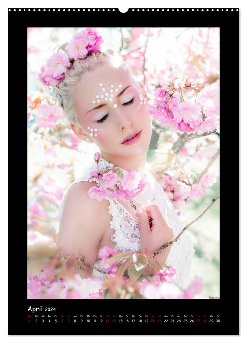 Märchenhafte Beautyfotografie - Verzauberte Welten (CALVENDO Premium Wandkalender 2024)