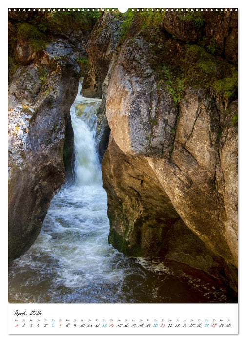 Gorges fascinantes (calendrier mural CALVENDO 2024) 