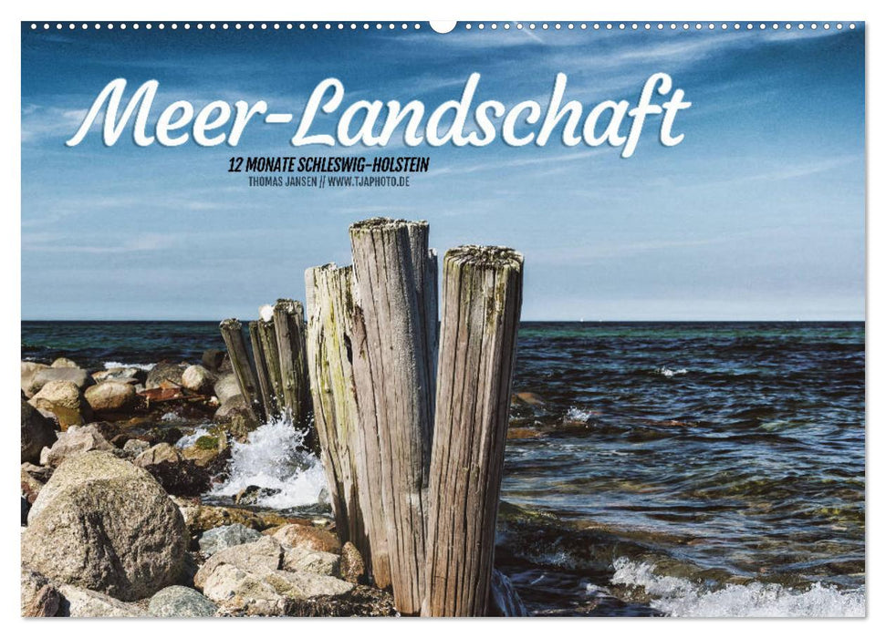 Meer-Landschaft - 12 Monate Schleswig Holstein (CALVENDO Wandkalender 2024)