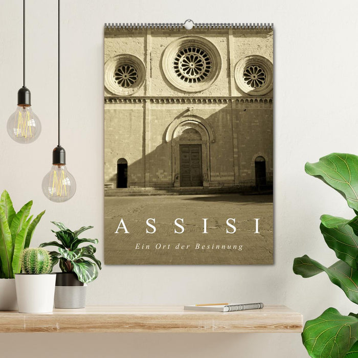 Assisi. A place of reflection. (CALVENDO wall calendar 2024) 