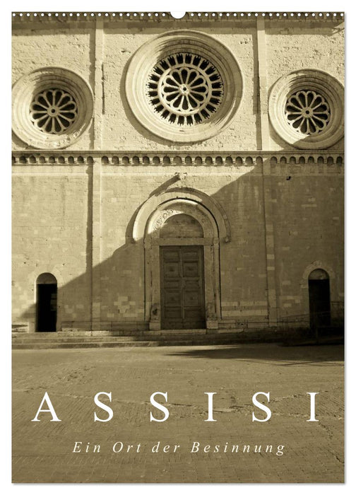Assisi. A place of reflection. (CALVENDO wall calendar 2024) 