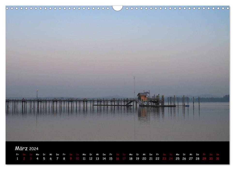 Traumhaft schöner Bodensee (CALVENDO Wandkalender 2024)