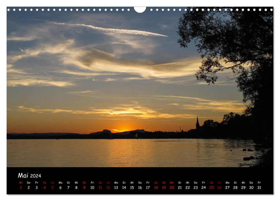 Traumhaft schöner Bodensee (CALVENDO Wandkalender 2024)