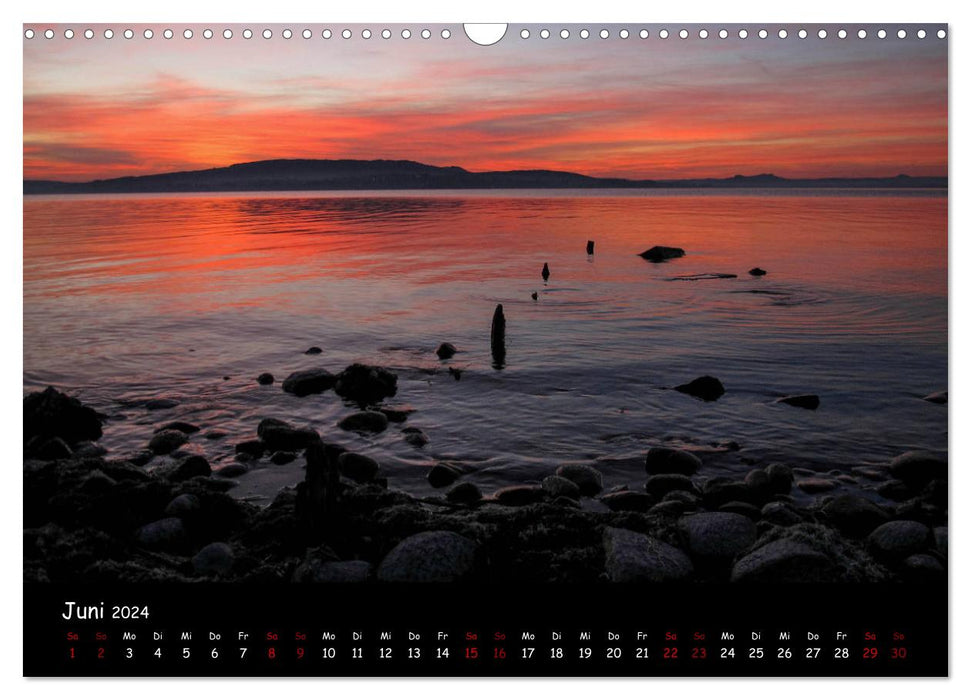 Traumhaft schöner Bodensee (CALVENDO Wandkalender 2024)