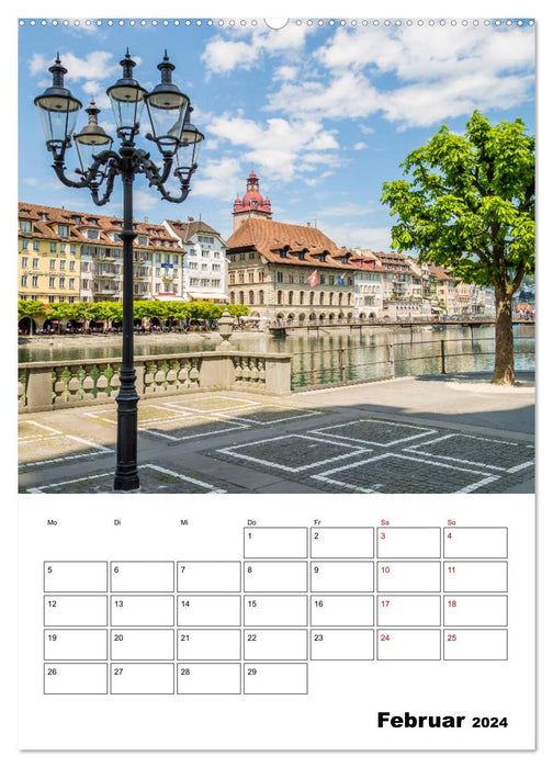 Welcome to Lucerne (CALVENDO wall calendar 2024) 