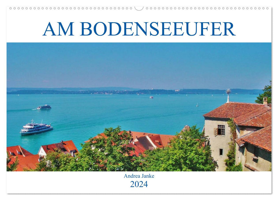 Am Bodenseeufer (CALVENDO Wandkalender 2024)