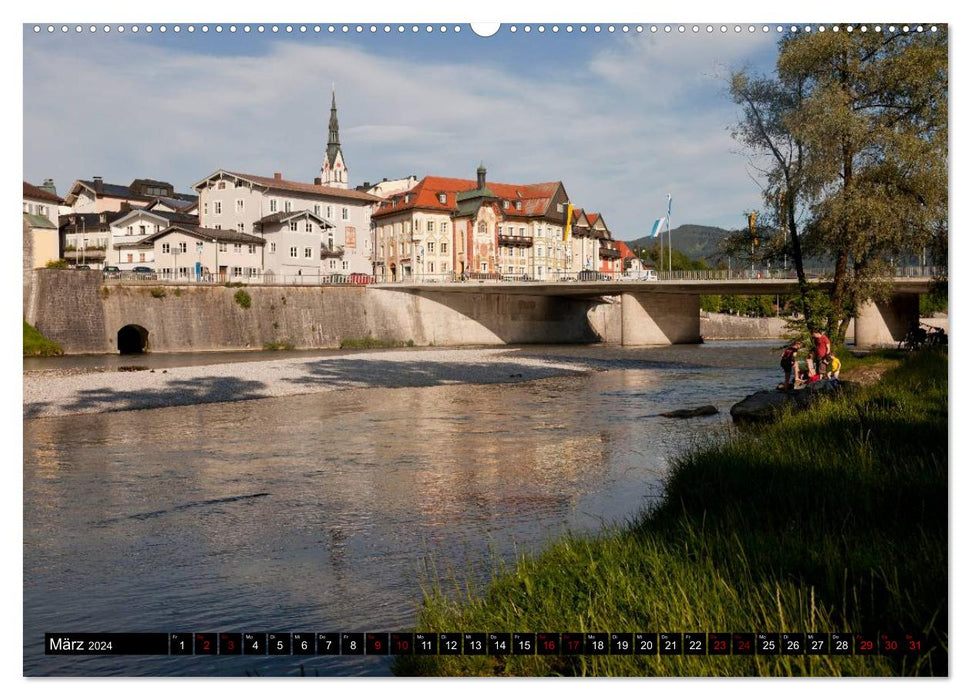Deutschlands Flüsse (CALVENDO Premium Wandkalender 2024)
