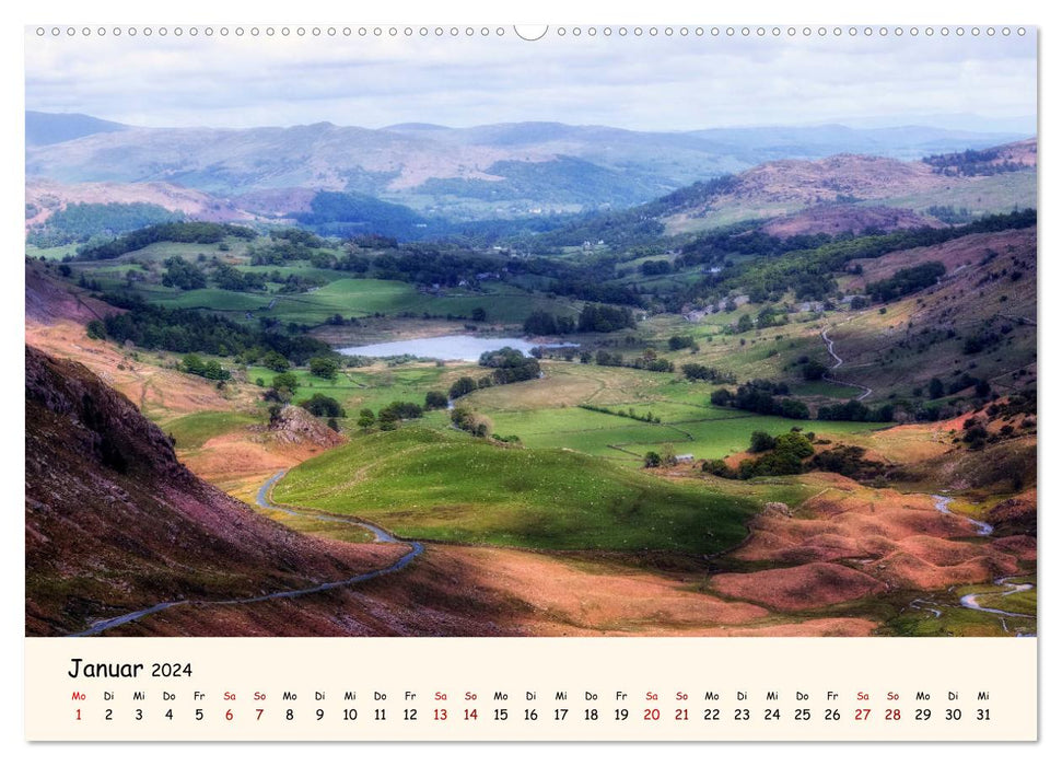 Lake District England (CALVENDO Premium Wandkalender 2024)