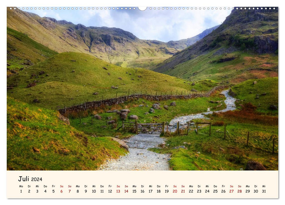Lake District England (CALVENDO Premium Wandkalender 2024)