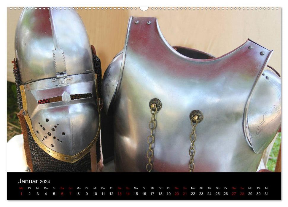 Come with us to the Middle Ages! (CALVENDO wall calendar 2024) 