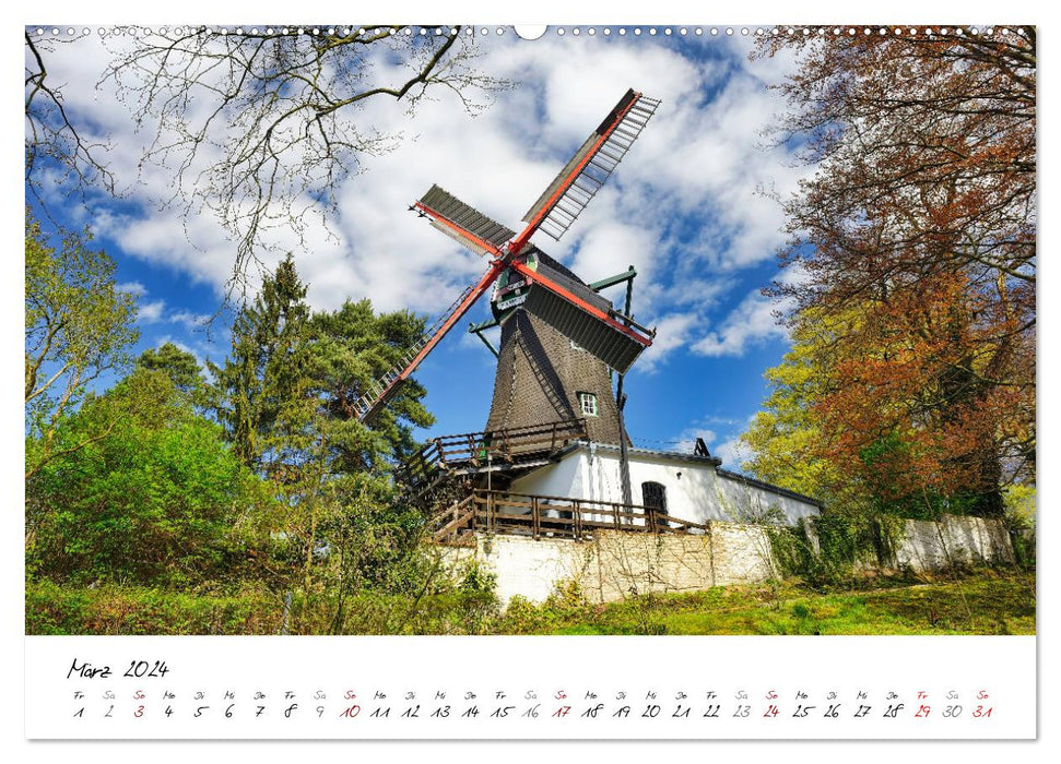 Our colorful mountain village (CALVENDO wall calendar 2024) 