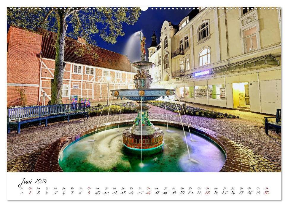 Our colorful mountain village (CALVENDO wall calendar 2024) 