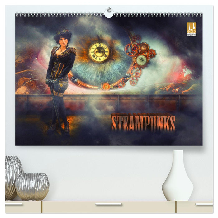 Steampunks (CALVENDO Premium Wandkalender 2024)