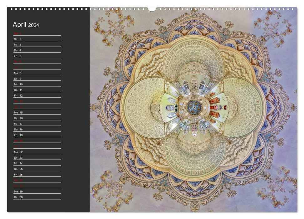 Oriental Architecture - Enchanting (CALVENDO Wall Calendar 2024) 