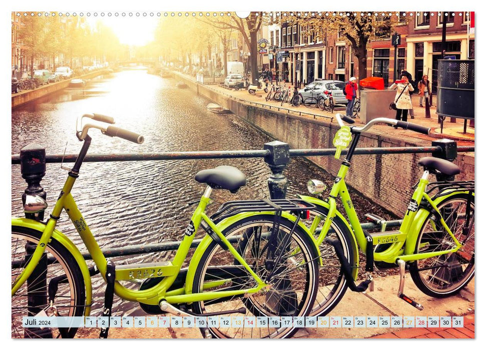 City bike (CALVENDO Premium wall calendar 2024) 