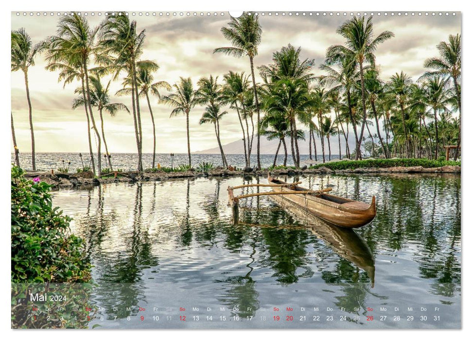 Hawaii - Maui Trauminsel im Pazifik (CALVENDO Premium Wandkalender 2024)