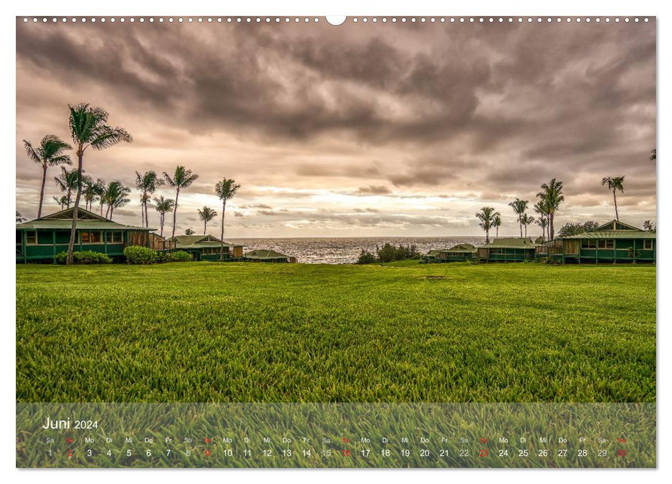 Hawaii - Maui dream island in the Pacific (CALVENDO Premium Wall Calendar 2024) 