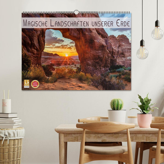 Magical landscapes of our earth (CALVENDO wall calendar 2024) 