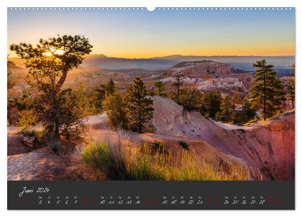 Magical landscapes of our earth (CALVENDO wall calendar 2024) 