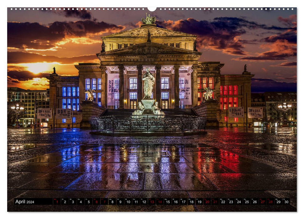 Berlin can also be beautiful (CALVENDO wall calendar 2024) 