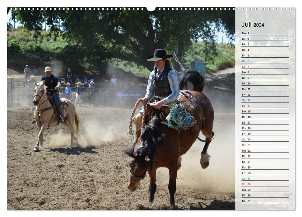 Faszination Rodeo (CALVENDO Premium Wandkalender 2024)