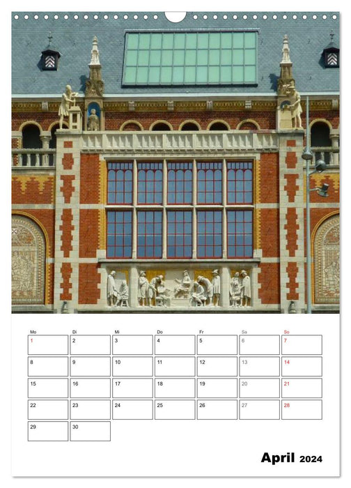 Life in Amsterdam (CALVENDO wall calendar 2024) 