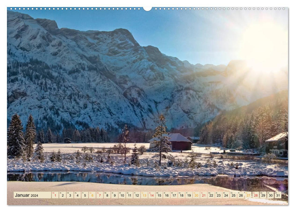 Salzkammergut, surprisingly diverse (CALVENDO wall calendar 2024) 