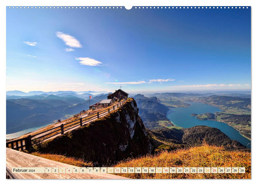 Salzkammergut, überraschend vielseitig (CALVENDO Wandkalender 2024)