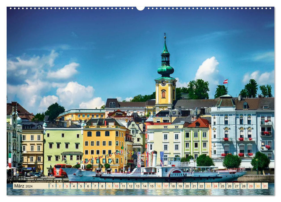 Salzkammergut, surprisingly diverse (CALVENDO wall calendar 2024) 