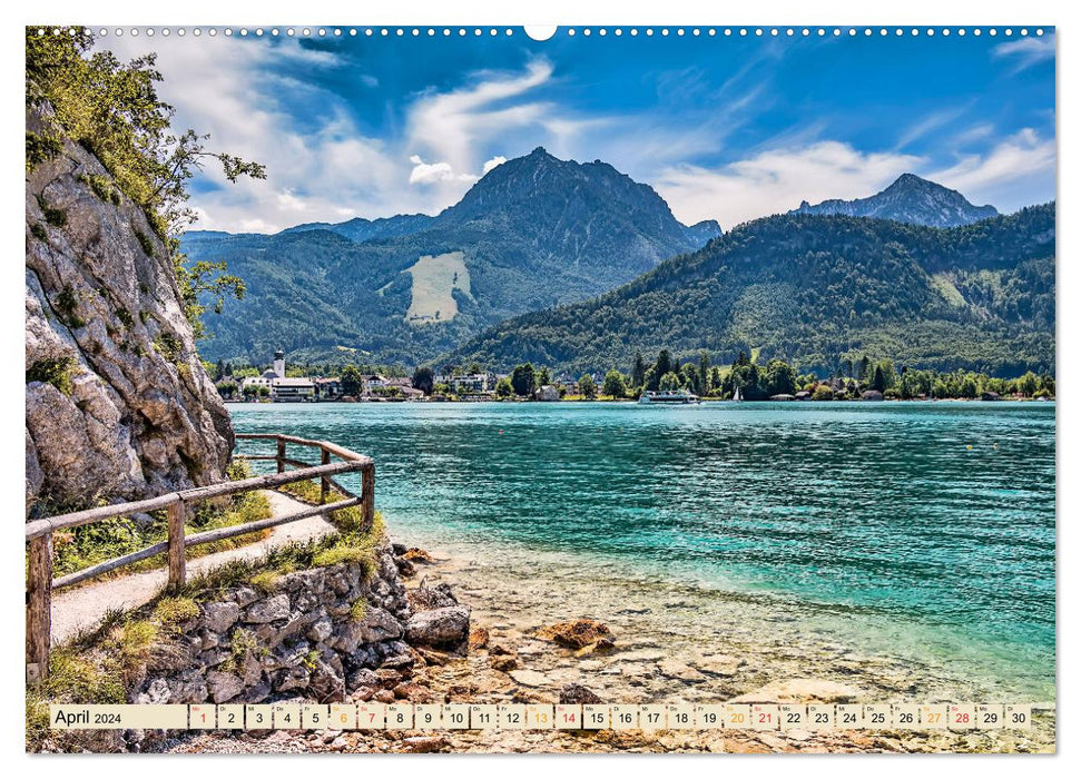 Salzkammergut, überraschend vielseitig (CALVENDO Wandkalender 2024)