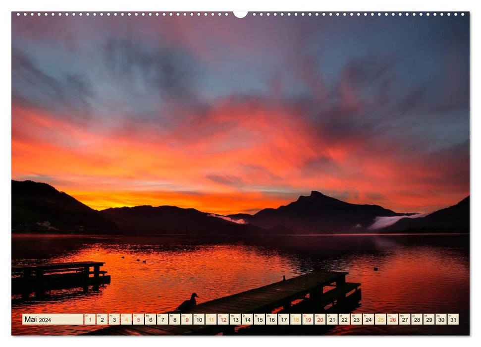 Salzkammergut, surprisingly diverse (CALVENDO wall calendar 2024) 