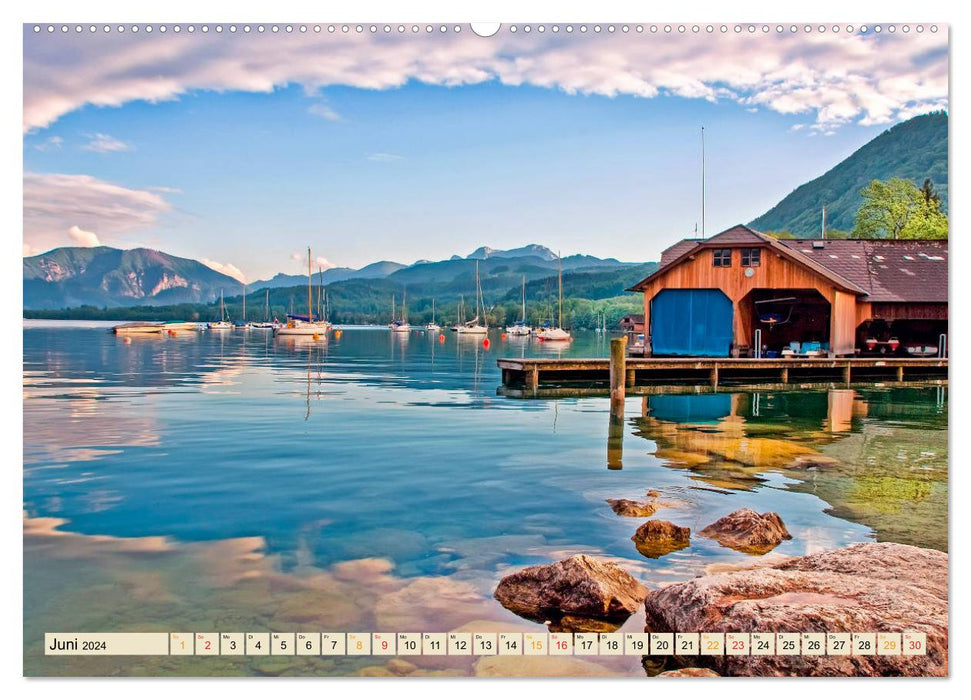 Salzkammergut, surprisingly diverse (CALVENDO wall calendar 2024) 