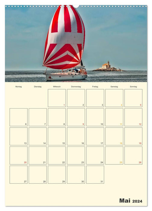 Sailing, our annual planner (CALVENDO wall calendar 2024) 