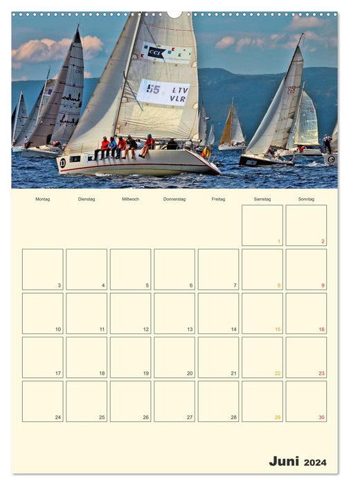 Segeln, unser Jahresplaner (CALVENDO Wandkalender 2024)
