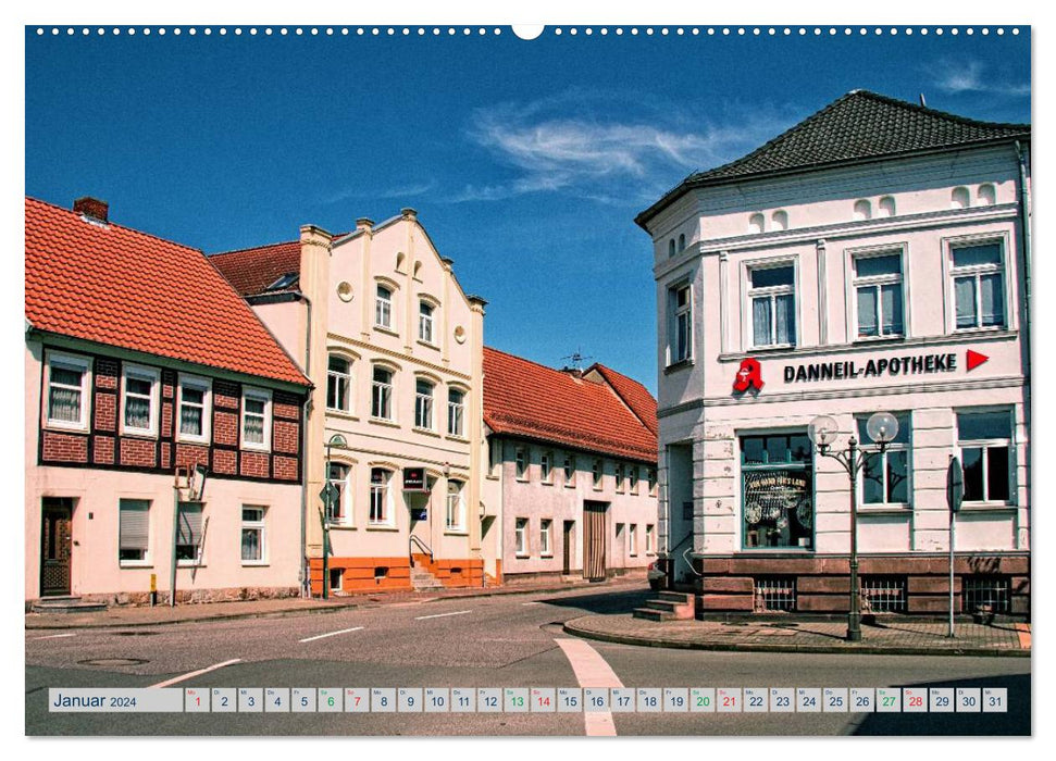 Kalbe/ Milde - lovely small town in the Altmark (CALVENDO Premium Wall Calendar 2024) 