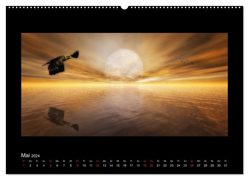 Incredible sunsets (CALVENDO wall calendar 2024) 