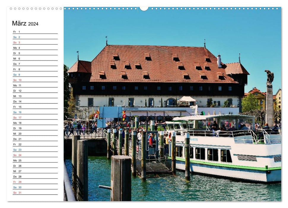 Konstanz - Ansichtssache (CALVENDO Premium Wandkalender 2024)