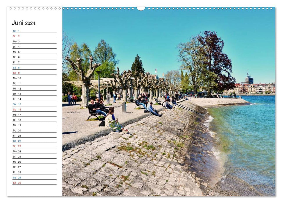 Konstanz - Ansichtssache (CALVENDO Premium Wandkalender 2024)