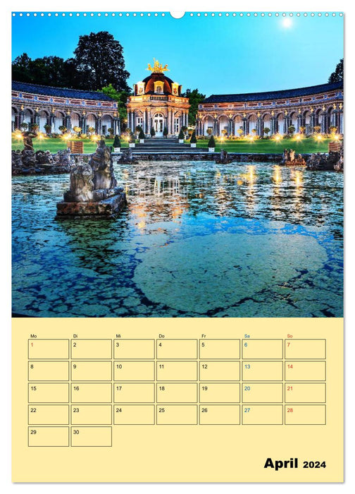 Bayreuth - die oberfränkische Hauptstadt (CALVENDO Premium Wandkalender 2024)