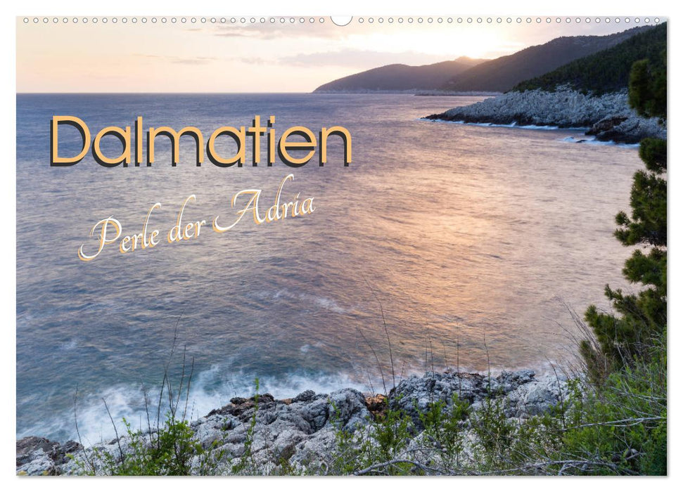 Dalmatia - Pearl of the Adriatic (CALVENDO wall calendar 2024) 