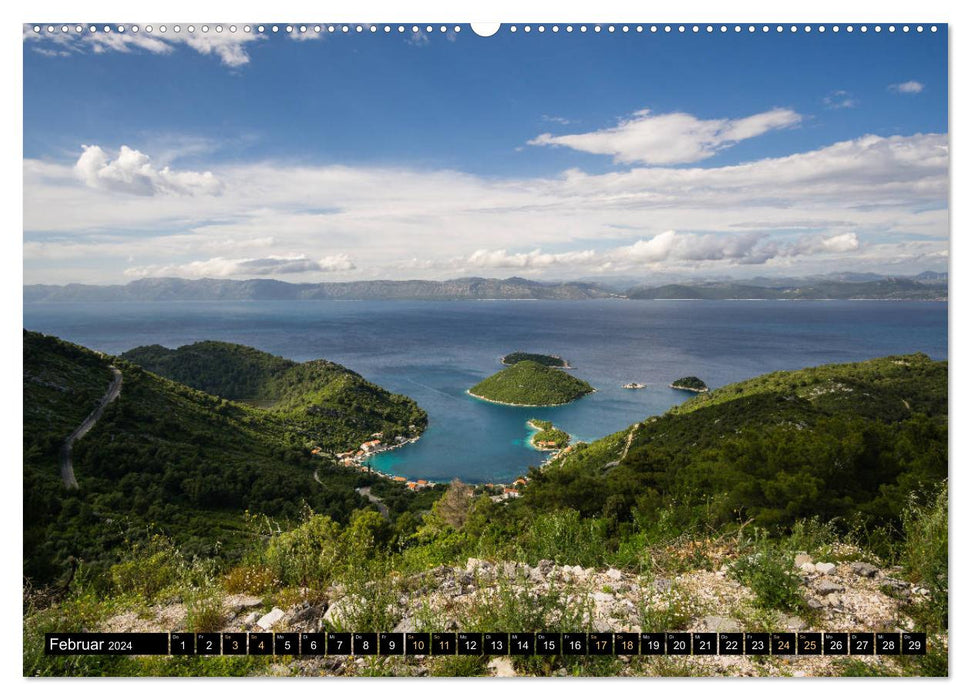 Dalmatia - Pearl of the Adriatic (CALVENDO wall calendar 2024) 